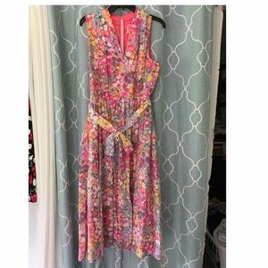 Kate Spade Floral Dot Burnout Dress